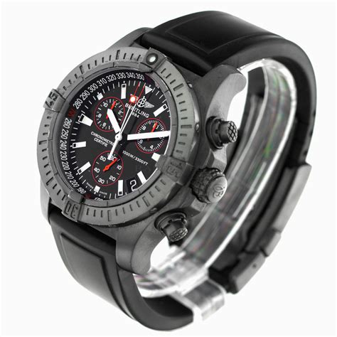 breitling avenger seawolf chrono blacksteel m73390 limited edition|Breitling Avenger chrono seawolf.